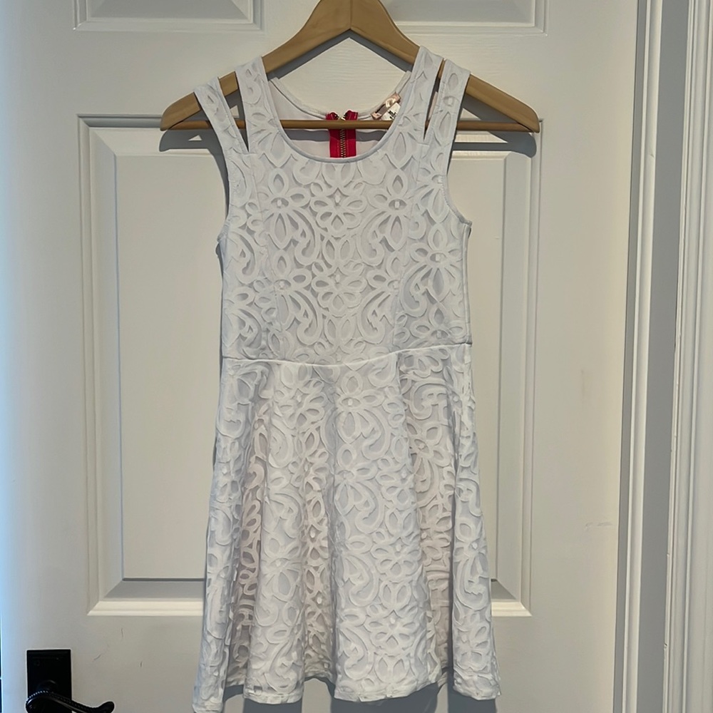 NEW Sally Miller Couture White Lace Dress